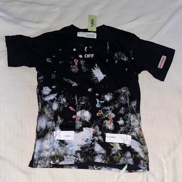 Off white Main Label Virgil Abloh Shirt BRAND NEW NEVER WORN WITH TAGS